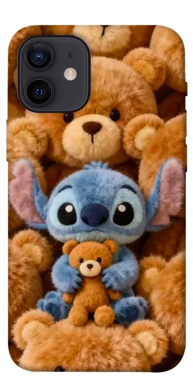 Чехол itsPrint Stitch teddy bears для Apple iPhone 12 mini (5.4"), детские, купить оптом с доставкой