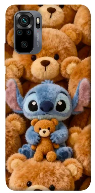 Чохол itsPrint Stitch teddy bears для Xiaomi Redmi Note 10 / Note 10s, дитячі, купити оптом з доставкою