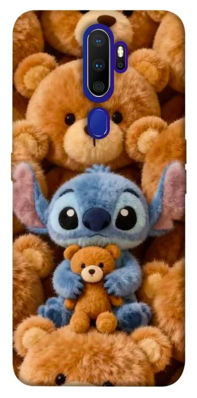 Чохол itsPrint Stitch teddy bears для Oppo A5 (2020) / Oppo A9 (2020), дитячі, купити оптом з доставкою