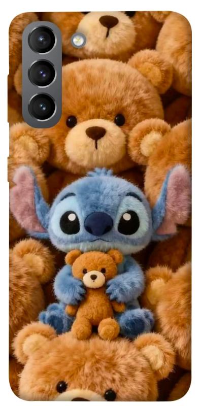 Чохол itsPrint Stitch teddy bears для Samsung Galaxy S21, дитячі, купити оптом з доставкою