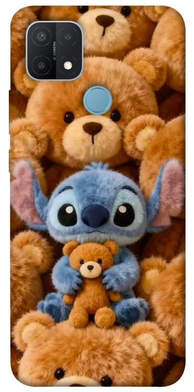 Чехол itsPrint Stitch teddy bears для Oppo A15s / A15, детские, купить оптом с доставкой