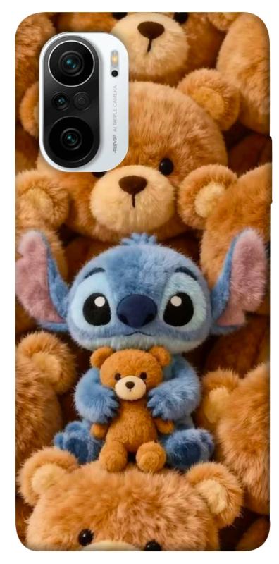 Чехол itsPrint Stitch teddy bears для Xiaomi Redmi K40 / K40 Pro / K40 Pro+ / Poco F3, детские, купить оптом с доставкой