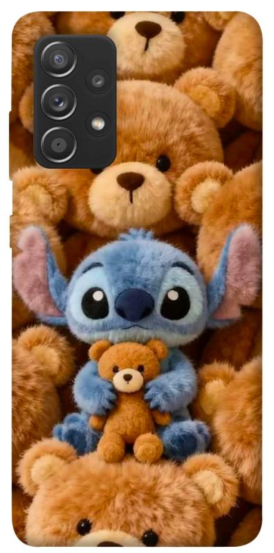 Чехол itsPrint Stitch teddy bears для Samsung Galaxy A72 4G / A72 5G, детские, купить оптом с доставкой