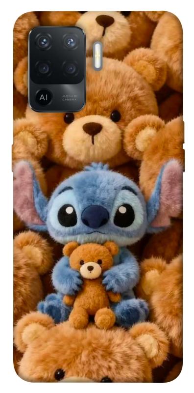 Чохол itsPrint Stitch teddy bears для Oppo Reno 5 Lite, дитячі, купити оптом з доставкою