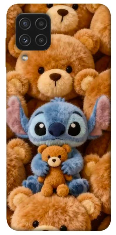 Чохол itsPrint Stitch teddy bears для Samsung Galaxy A22 4G, дитячі, купити оптом з доставкою