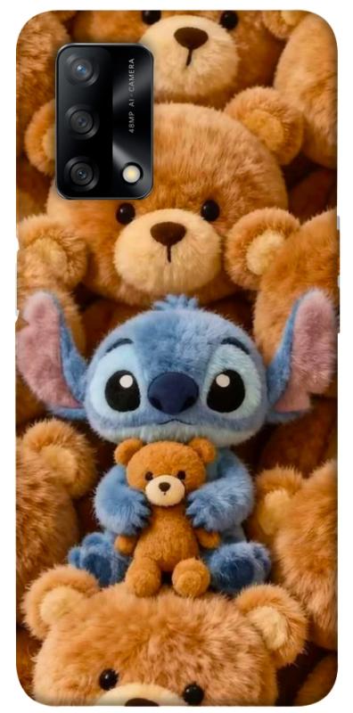 Чохол itsPrint Stitch teddy bears для Oppo A74 4G, дитячі, купити оптом з доставкою