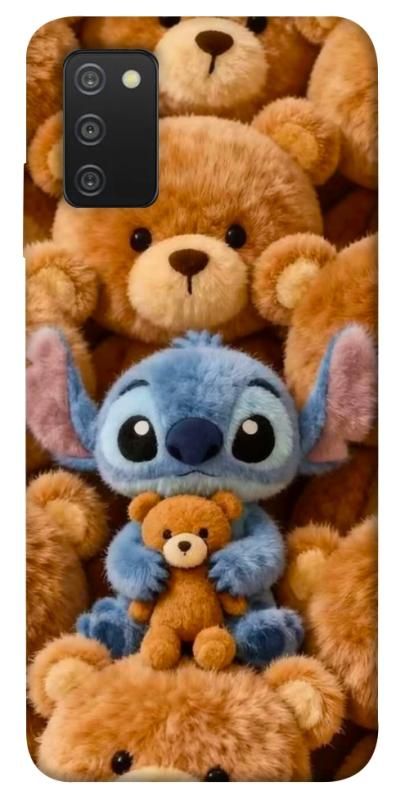 Чехол itsPrint Stitch teddy bears для Samsung Galaxy A03s, детские, купить оптом с доставкой