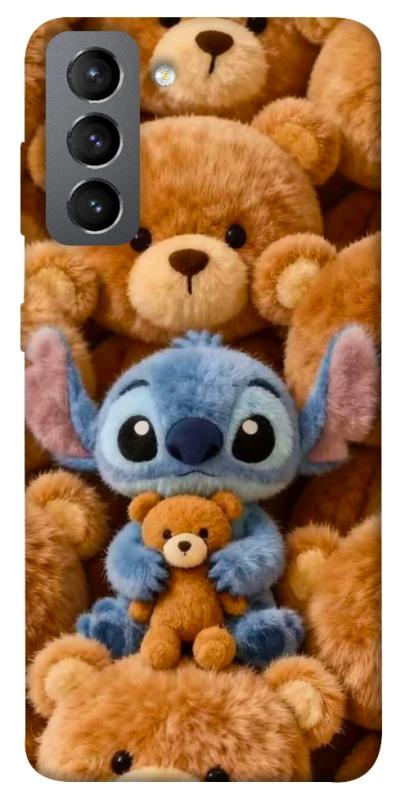 Чехол itsPrint Stitch teddy bears для Samsung Galaxy S21 FE, детские, купить оптом с доставкой