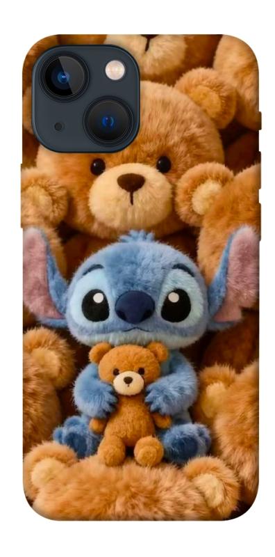 Чехол itsPrint Stitch teddy bears для Apple iPhone 13 mini (5.4"), детские, купить оптом с доставкой