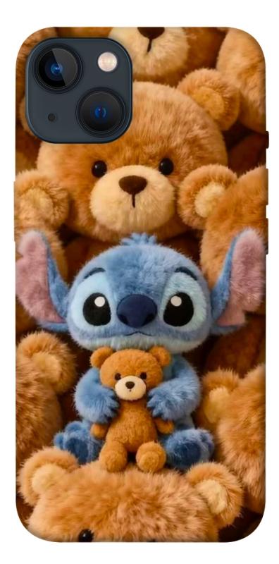 Чехол itsPrint Stitch teddy bears для Apple iPhone 13 (6.1"), детские, купить оптом с доставкой
