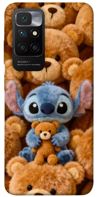 Чохол itsPrint Stitch teddy bears для Xiaomi Redmi 10, дитячі, купити оптом з доставкою