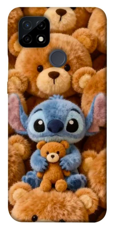 Чохол itsPrint Stitch teddy bears для Realme C21, дитячі, купити оптом з доставкою