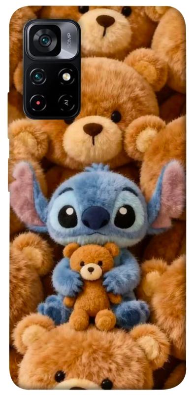 Чехол itsPrint Stitch teddy bears для Xiaomi Poco M4 Pro 5G, детские, купить оптом с доставкой
