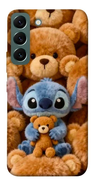 Чехол itsPrint Stitch teddy bears для Samsung Galaxy S22, детские, купить оптом с доставкой