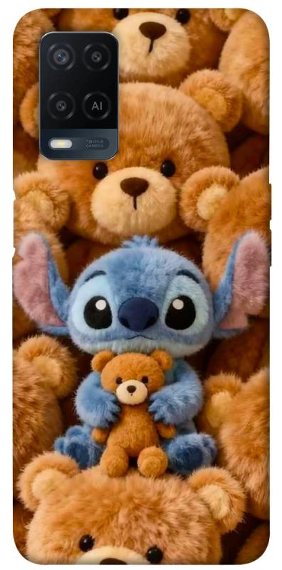 Чехол itsPrint Stitch teddy bears для Oppo A16s / A16, детские, купить оптом с доставкой