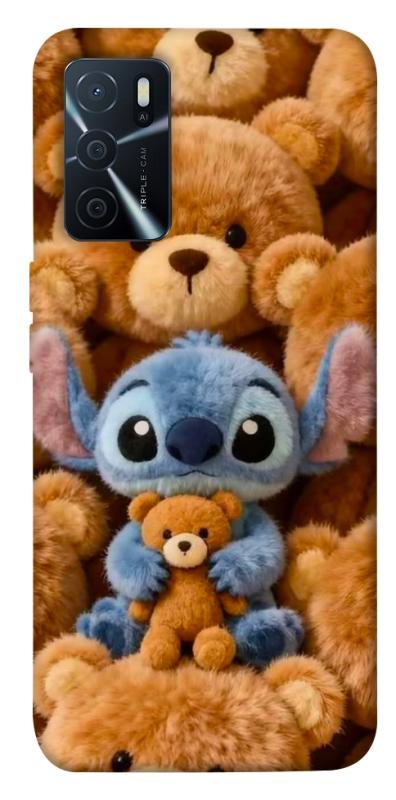 Чохол itsPrint Stitch teddy bears для Oppo A16s / A16, дитячі, купити оптом з доставкою