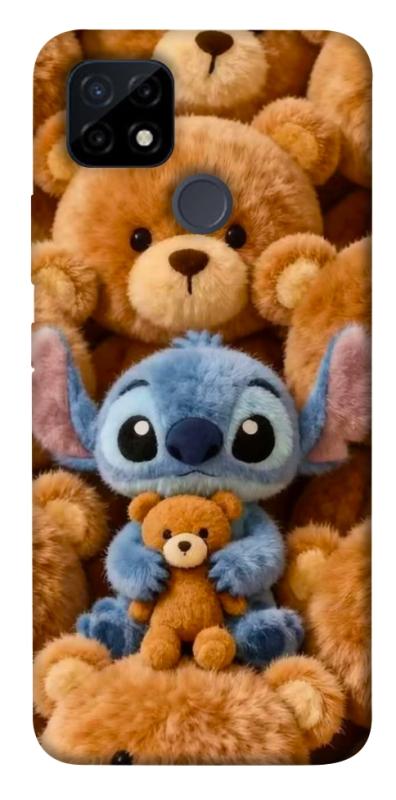 Чохол itsPrint Stitch teddy bears для Realme C21Y, дитячі, купити оптом з доставкою