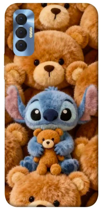 Чохол itsPrint Stitch teddy bears для TECNO Spark 8P, дитячі, купити оптом з доставкою