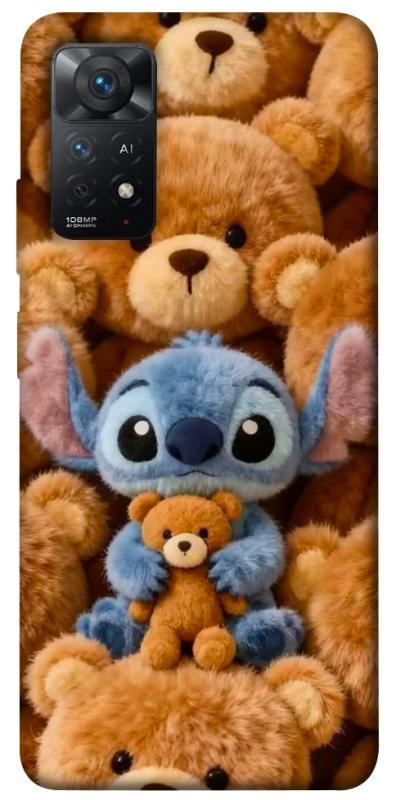 Чехол itsPrint Stitch teddy bears для Xiaomi Redmi Note 11 Pro 4G/5G, детские, купить оптом с доставкой