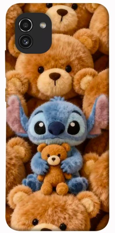 Чехол itsPrint Stitch teddy bears для Samsung Galaxy A03, детские, купить оптом с доставкой