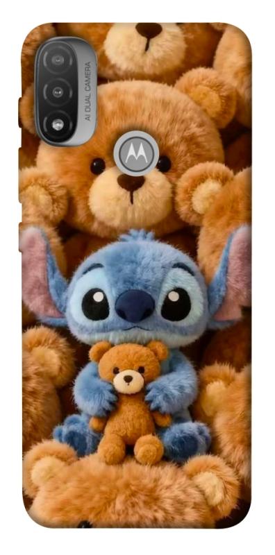 Чехол itsPrint Stitch teddy bears для Motorola Moto E20, детские, купить оптом с доставкой
