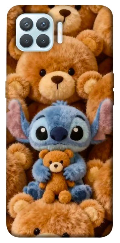 Чохол itsPrint Stitch teddy bears для Oppo F17 Pro, дитячі, купити оптом з доставкою