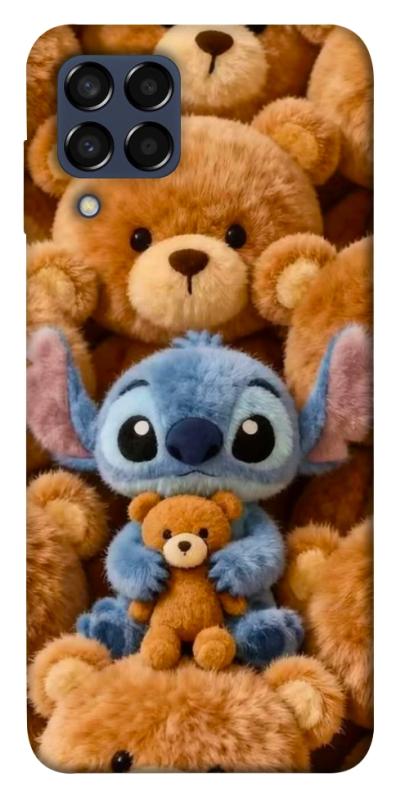 Чохол itsPrint Stitch teddy bears для Samsung Galaxy M33 5G, дитячі, купити оптом з доставкою