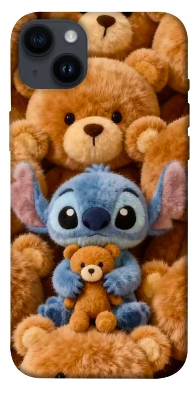 Чехол itsPrint Stitch teddy bears для Apple iPhone 14 Plus (6.7"), детские, купить оптом с доставкой