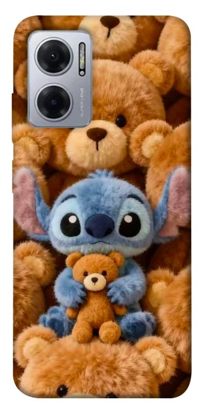 Чохол itsPrint Stitch teddy bears для Xiaomi Redmi Note 11E, дитячі, купити оптом з доставкою