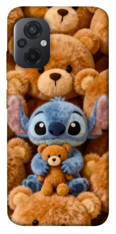 Чехол itsPrint Stitch teddy bears для Xiaomi Poco M5, детские, купить оптом с доставкой