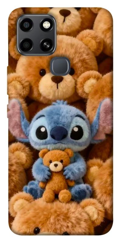 Чохол itsPrint Stitch teddy bears для Infinix Smart 6, дитячі, купити оптом з доставкою