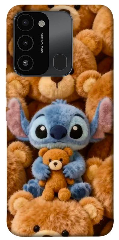 Чохол itsPrint Stitch teddy bears для Tecno Spark Go 2022 (KG5m), дитячі, купити оптом з доставкою