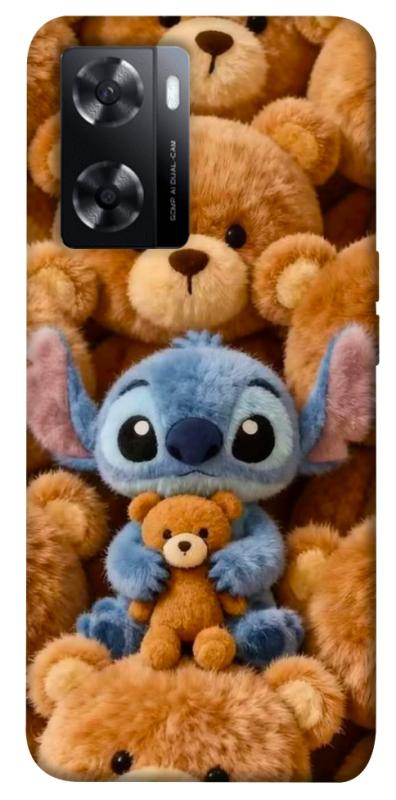 Чохол itsPrint Stitch teddy bears для Oppo A57s, дитячі, купити оптом з доставкою