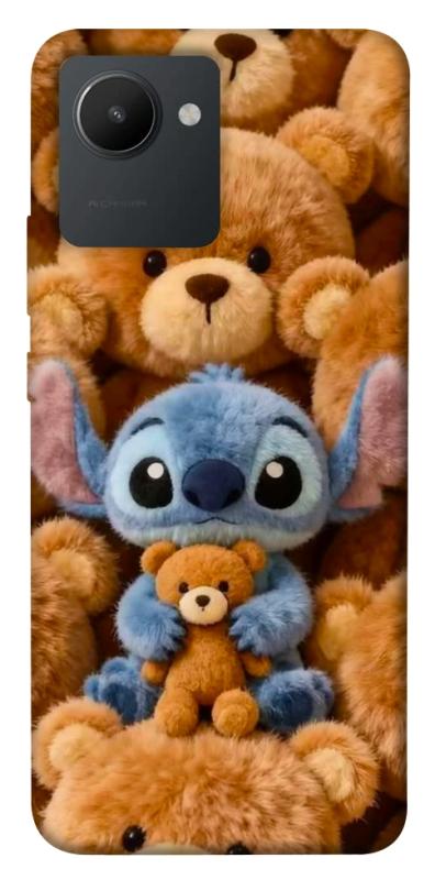 Чохол itsPrint Stitch teddy bears для Realme C30, дитячі, купити оптом з доставкою