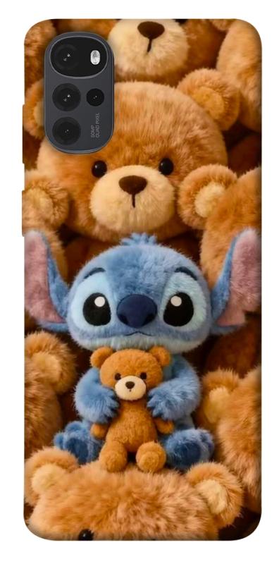 Чехол itsPrint Stitch teddy bears для Motorola Moto G22, детские, купить оптом с доставкой