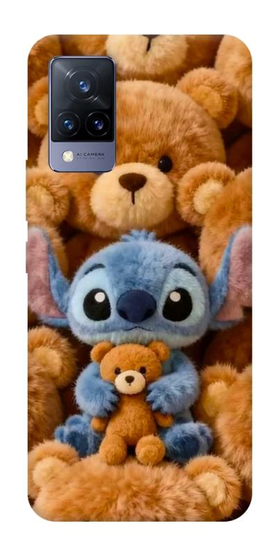 Чохол itsPrint Stitch teddy bears для Vivo V21, дитячі, купити оптом з доставкою