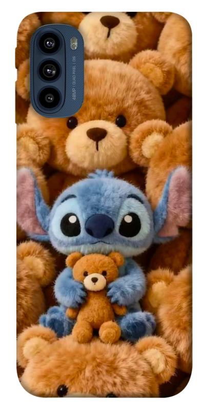 Чехол itsPrint Stitch teddy bears для Motorola Moto G41, детские, купить оптом с доставкой