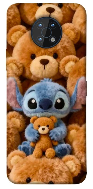 Чохол itsPrint Stitch teddy bears для Nokia G50, дитячі, купити оптом з доставкою