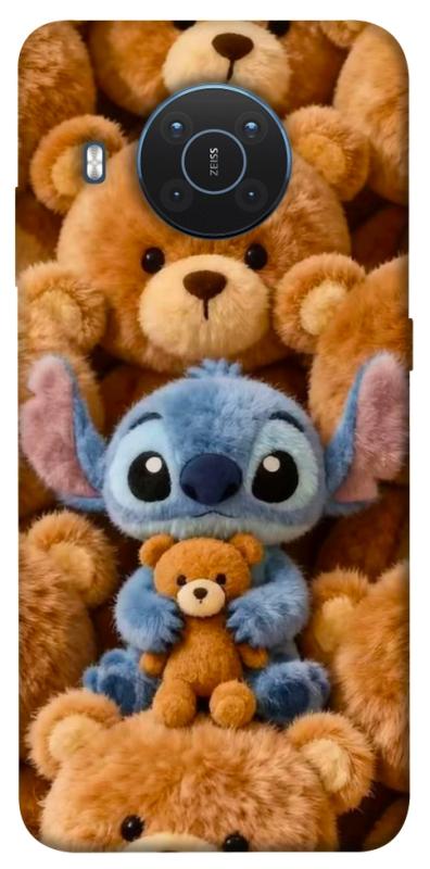 Чохол itsPrint Stitch teddy bears для Nokia X10 / X20, дитячі, купити оптом з доставкою