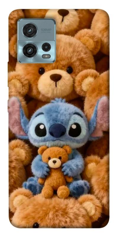 Чехол itsPrint Stitch teddy bears для Motorola Moto G72, детские, купить оптом с доставкой