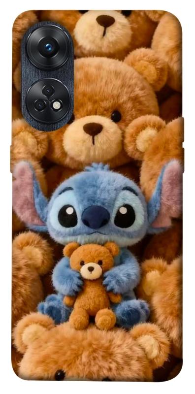 Чохол itsPrint Stitch teddy bears для Oppo Reno 8 T 4G, дитячі, купити оптом з доставкою