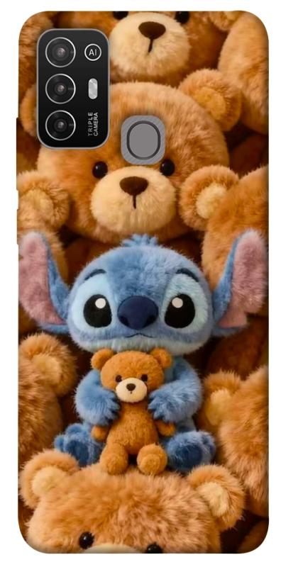 Чехол itsPrint Stitch teddy bears для ZTE Blade A52, детские, купить оптом с доставкой