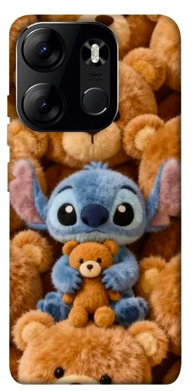Чехол itsPrint Stitch teddy bears для Tecno Spark Go 2023, детские, купить оптом с доставкой
