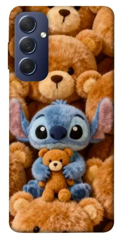 Чохол itsPrint Stitch teddy bears для Samsung Galaxy M54 5G, дитячі, купити оптом з доставкою