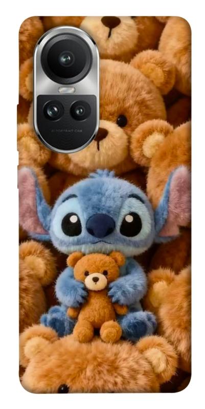 Чехол itsPrint Stitch teddy bears для Oppo Reno 10, детские, купить оптом с доставкой