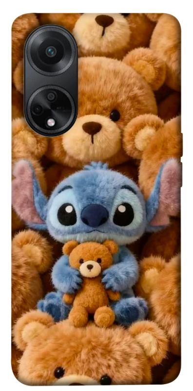 Чохол itsPrint Stitch teddy bears для Oppo A58 4G, дитячі, купити оптом з доставкою