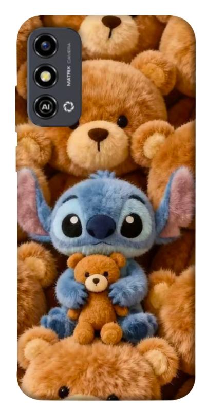 Чехол itsPrint Stitch teddy bears для ZTE Blade A53, детские, купить оптом с доставкой