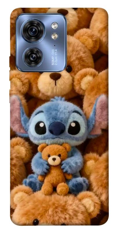 Чехол itsPrint Stitch teddy bears для Motorola Edge 40, детские, купить оптом с доставкой