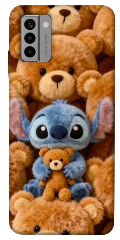 Чохол itsPrint Stitch teddy bears для Nokia G22, дитячі, купити оптом з доставкою
