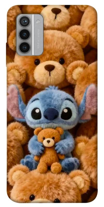 Чохол itsPrint Stitch teddy bears для Nokia G42, дитячі, купити оптом з доставкою